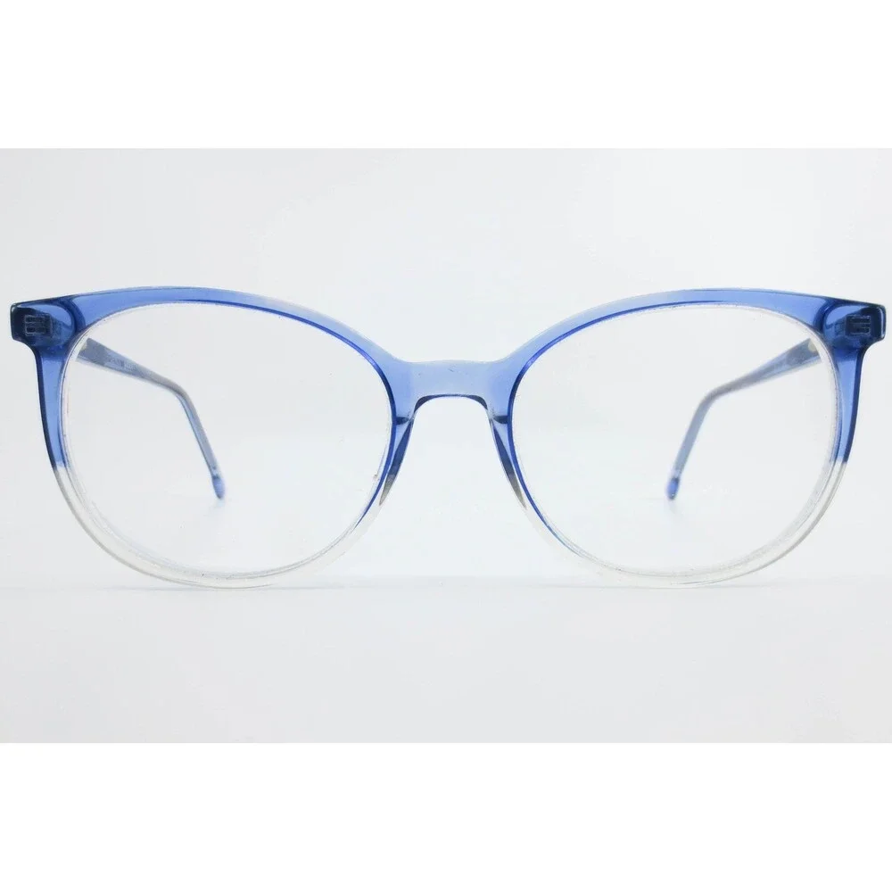 Geek Eyewear Venus Blue Clear Gradient Cat Eye Glasses Frames 53-20-145 38679